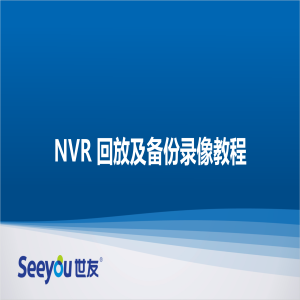 德扑之星 NT NVR回放及备份录像教程